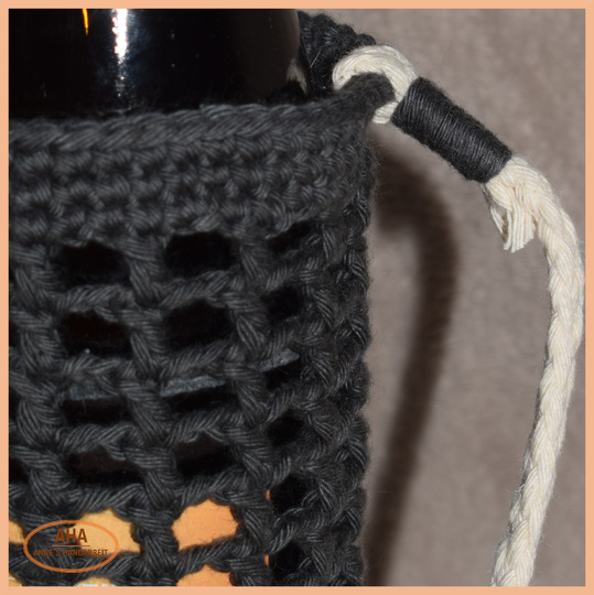 Beernie - gehäkelter Bierflaschenhalter