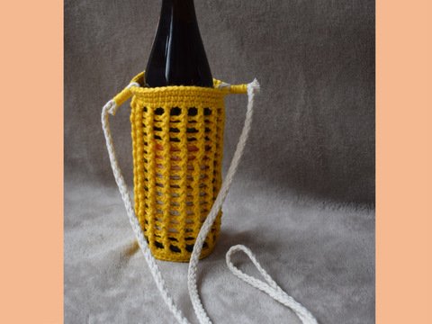 Beerta - gehäkelter Bierflaschenhalter