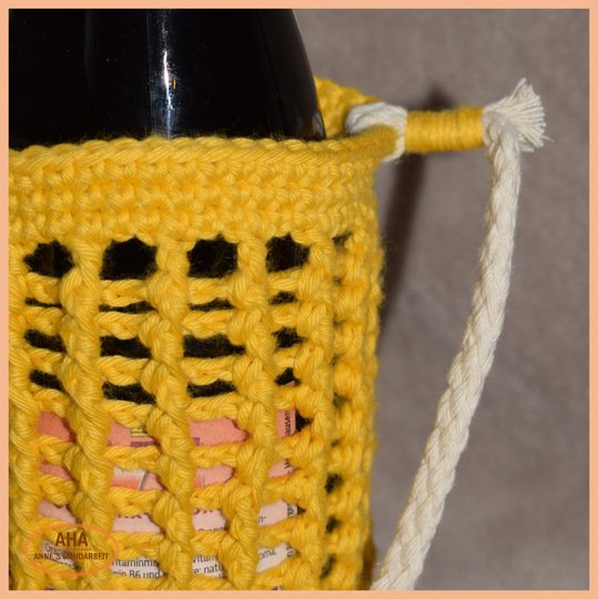 Beerta - gehäkelter Bierflaschenhalter