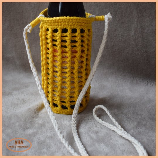 Beerta - gehäkelter Bierflaschenhalter