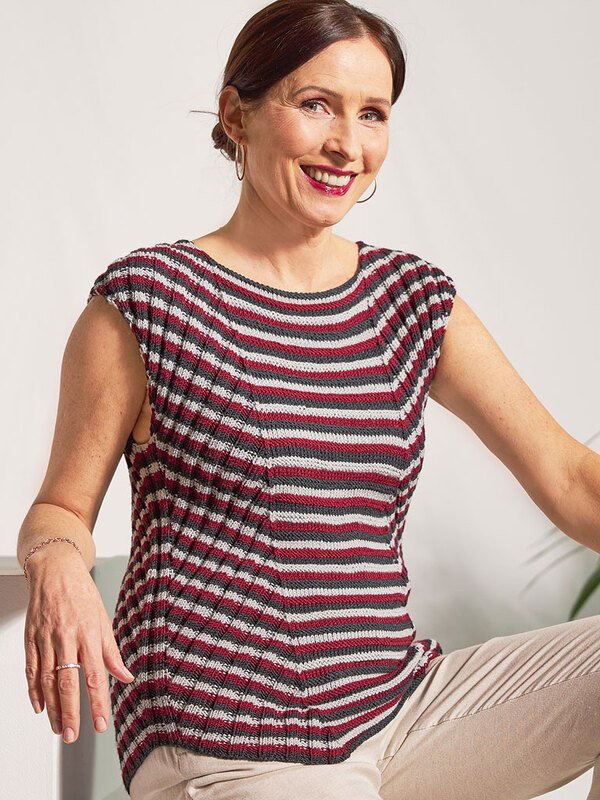 SHIRT GEO-STREIFEN - Bild 5