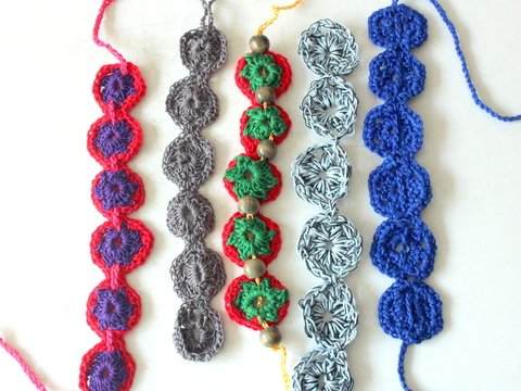 Häkelanleitung Armband "Festival"