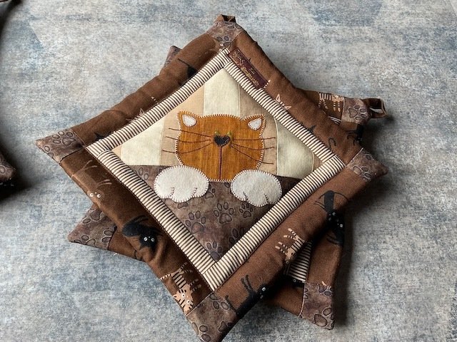 Topflappenpaar "Pfötchen" - Bild 2