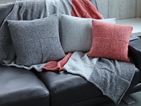 Strickanleitung Decke "Hamina" 764000