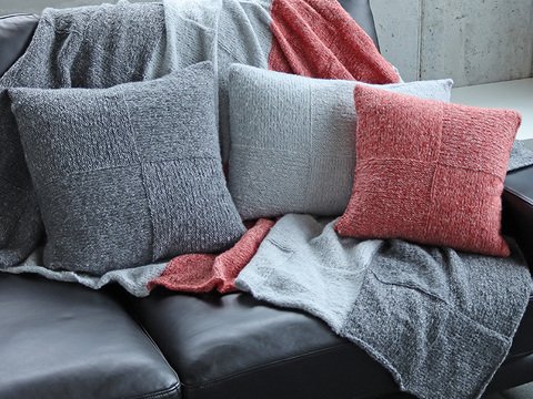 Strickanleitung Kissenbezüge "Hamina" 764008