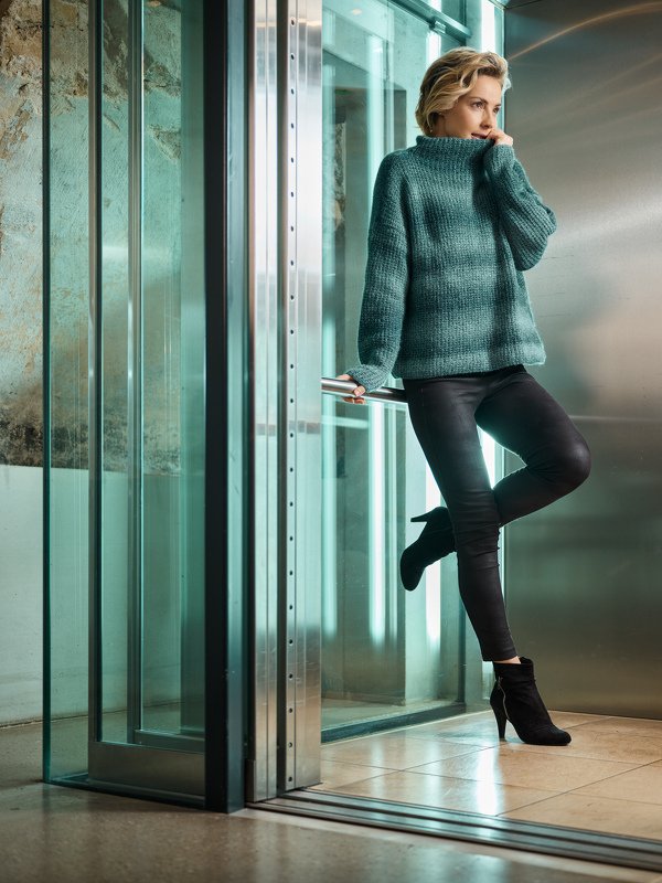 Melbourne Pullover mit Schalkragen