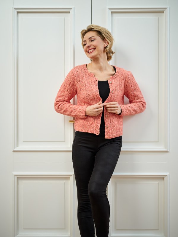 Kurzjacke mit Fantasiemuster - Bild 2