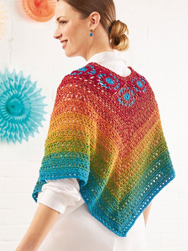 PONCHO HAPPY FLOWER - Bild 3