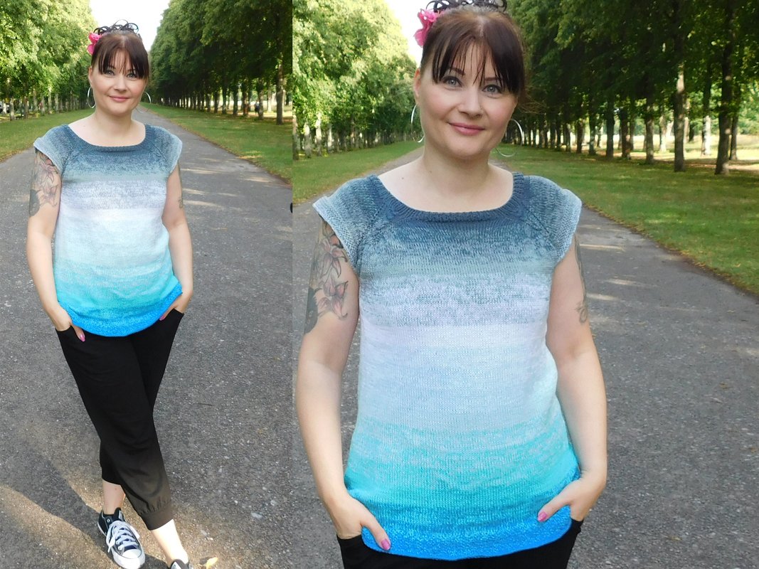 RVO Shirt FEDERLEICHT Strickanleitung