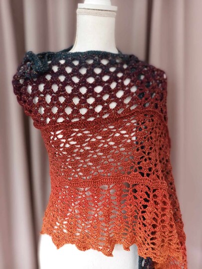 Häkelanleitung Stola "Lyke"