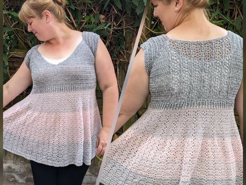 Mable - Shirt/Tunika/ Kleid häkeln im  RVO