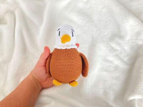 Häkelanleitung Amigurumi Adler Arnold