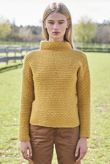 Superweicher Webmusterpulli