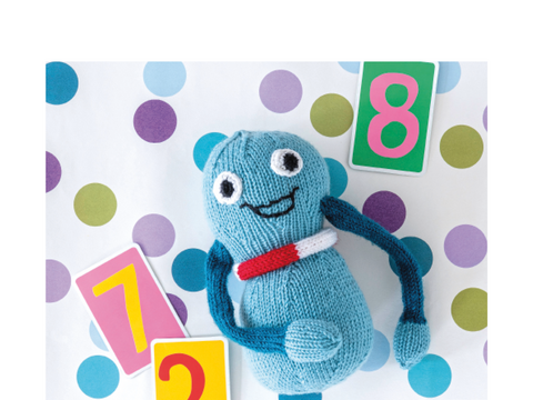 Kuscheltier / Amigurumi "Woolly" mit Schwimmring Strickanleitung // PDF