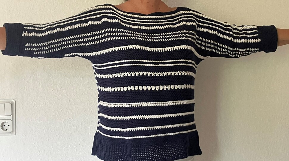 Ringelpullis, 2 in 1 Häkel-Anleitung