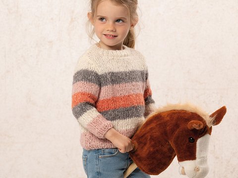 Strickanleitung Kinderpullover "Hamina" 764026