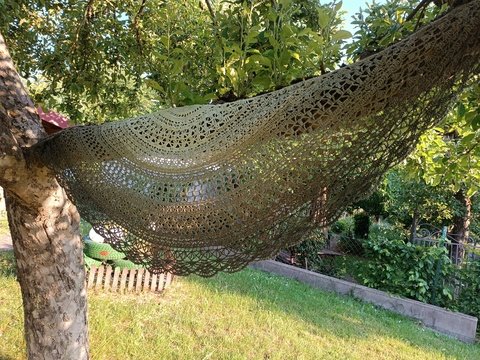 halbrundes Sommertuch "Triss"