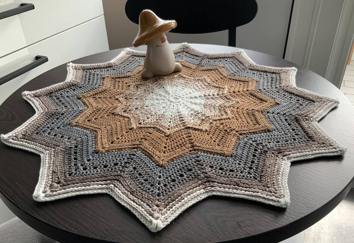 Häkelanleitung  Stern Najem - Bild 8