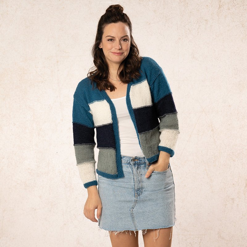 Strickanleitung Damenjacke "Toledo" 764010 - Bild 2