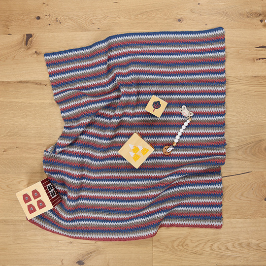 Häkelanleitung Babydecke "Capri" 764037