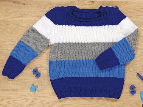 Strickanleitung Kinderpullover "Capri" 764042