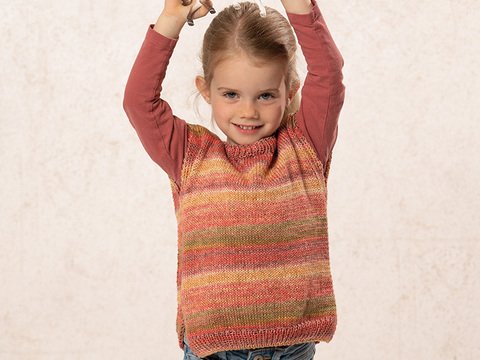 Strickanleitung Kinderpullunder "Messina" 764027