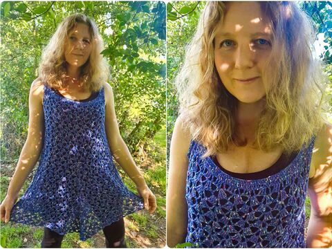 Häkelanleitung für Sommershirt/Tunika ,,Drunken Top"