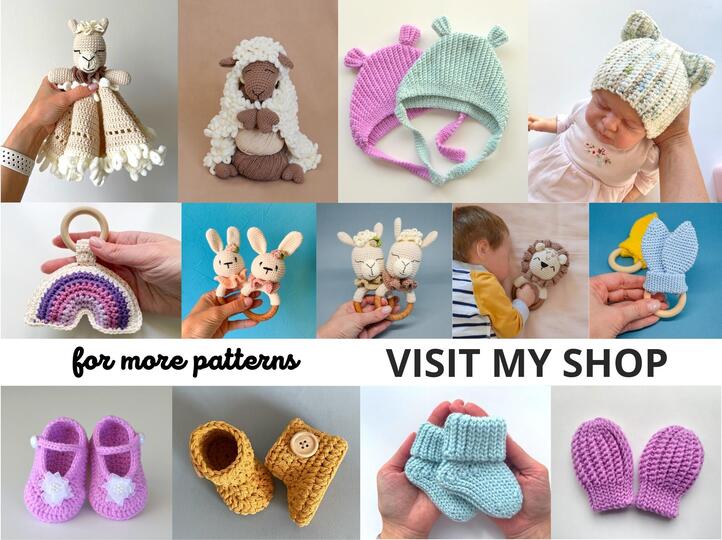 8 Crochet baby booties patterns bundle, newborn shoes, boy girl sneakers