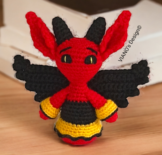 Crochet Pattern Devil Amigurumi Halloween