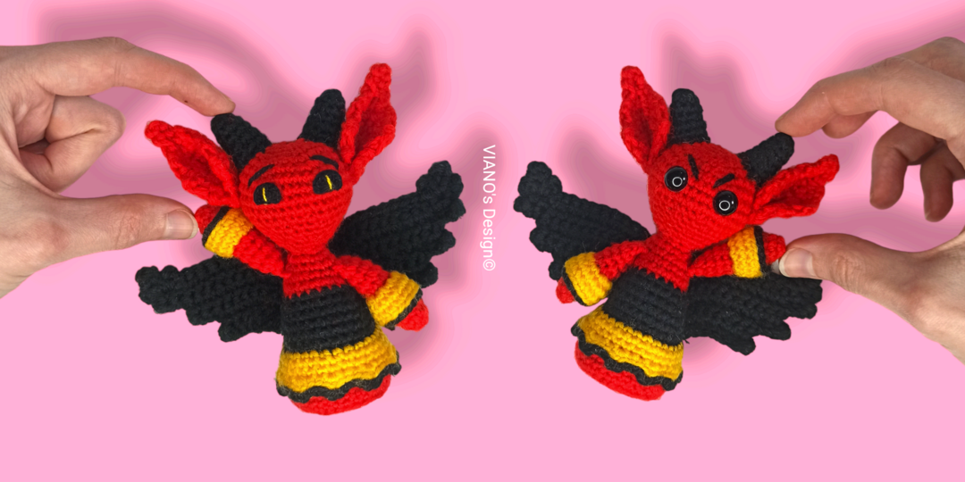 Crochet Pattern Devil Amigurumi Halloween