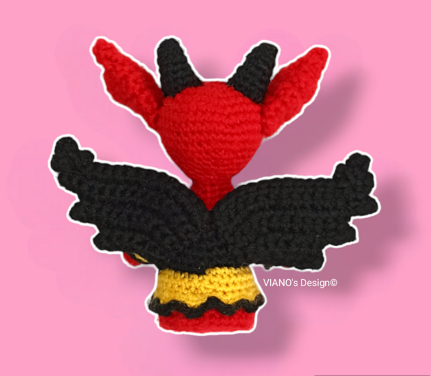 Crochet Pattern Devil Amigurumi Halloween