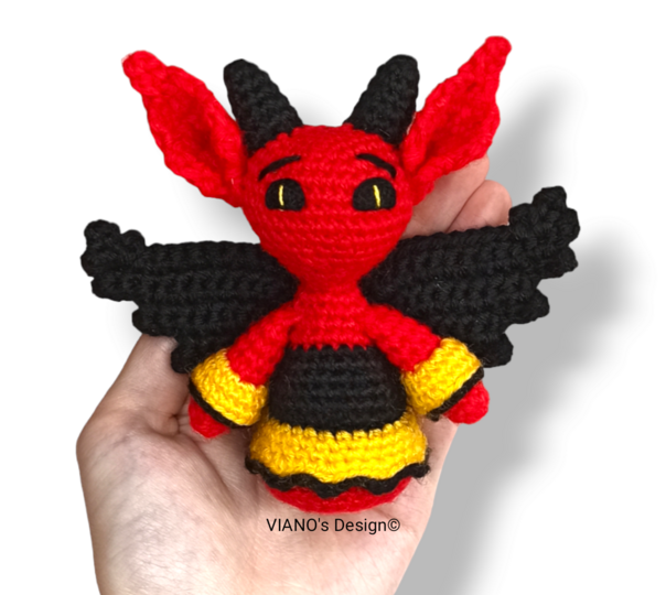 Crochet Pattern Devil Amigurumi Halloween