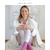 Häkelsocken "Paris" Socken im Noppenmuster mit Perlen Häkelanleitung // PDF