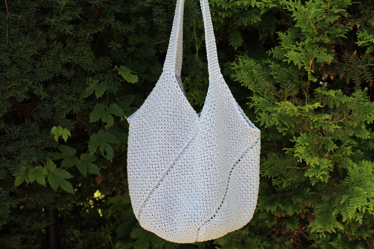 "Bella" Shopper-Tasche stricken PDF-Anleitung