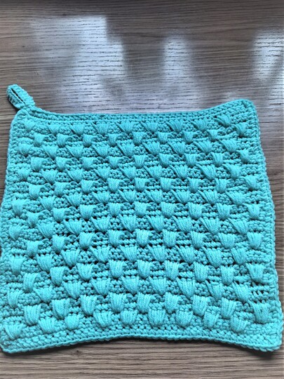 Häkelanleitung Topflappen /Seiflappen+++Wollreste+++ nützlich verhäkeln