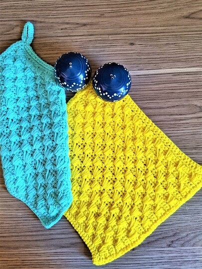 Häkelanleitung Topflappen /Seiflappen+++Wollreste+++ nützlich verhäkeln