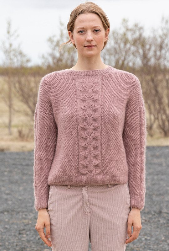 Pulli mit Blattmusterstreifen - Bild 5