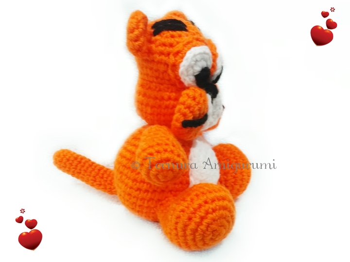 Häkelanleitung Baby Tiger