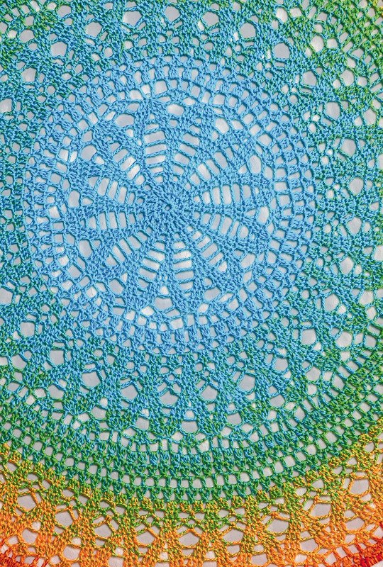 Traumf&auml;nger mit Regenbogen-Mandala - Bild 4