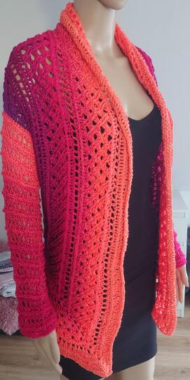 Weste Jacke Caramia häkeln