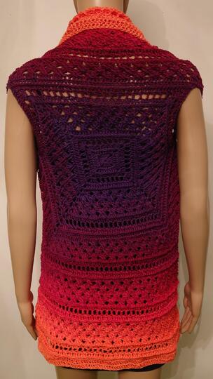 Weste Jacke Caramia häkeln