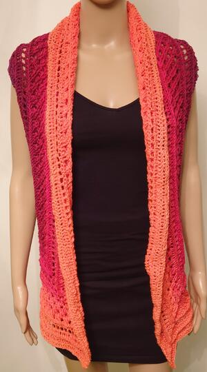 Weste Jacke Caramia häkeln