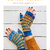 Kunterbunte Markt-Handschuhe mit Muster Strickanleitung // PDF