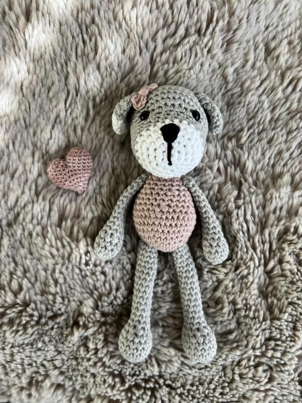 Häkelanleitung Kuscheltier Hund - Bild 3