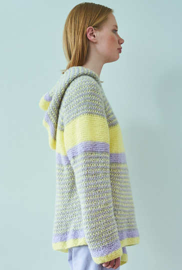 Kuscheliger Raglan-Pulli mit Kapuze