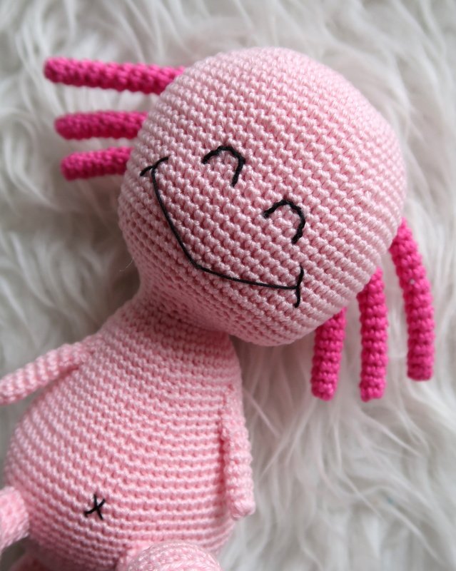 Grinseaxolotl von LaCritza