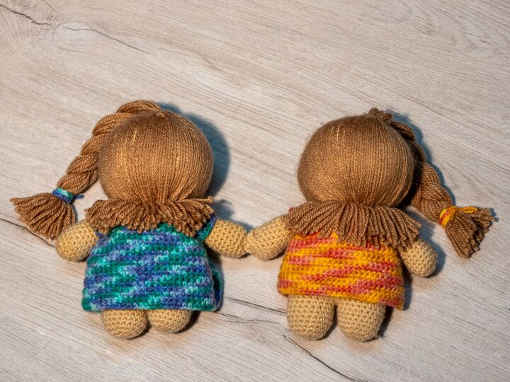 Amigurumi - Sternzeichen Kuscheltier "Zwilling" Häkelanleitung // PDF