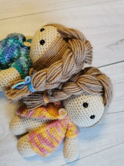 Amigurumi - Sternzeichen Kuscheltier "Zwilling" Häkelanleitung // PDF