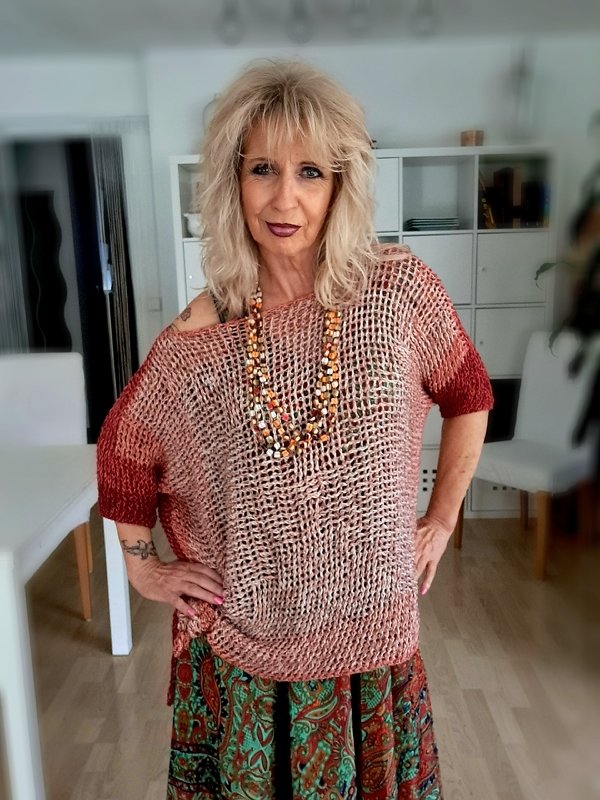 Schlabby Pulli - Häkelpullover - Bild 3