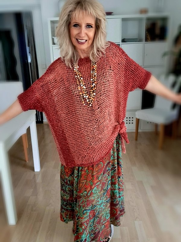 Schlabby Pulli - Häkelpullover - Bild 6